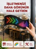 Rgb Renkli Led Ekran Tabela Usb Bağlantılı Ve Kayan Yazı Destekli - 1