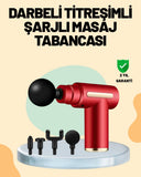 Kas Gevşetici Masaj Tabancası 4 Başlık Ve Ayarlanabilir Hız - 1