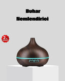 550 Ml Büyük Su Hazneli Ultrasonik Nemlendirici Ve Aromaterapi Difüzörü - 1
