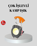 Çok Fonksiyonlu Anahtarlık Fener – Güçlü Led Işıklı, Şarjlı, Düdüklü Ve Tornavidalı Mini El Feneri - 1