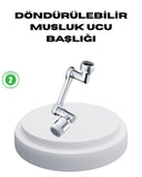 Dönebilir Musluk Başlığı – Lavabo Temizliği Ve El-yüz Yıkamada Maksimum Rahatlık - 1