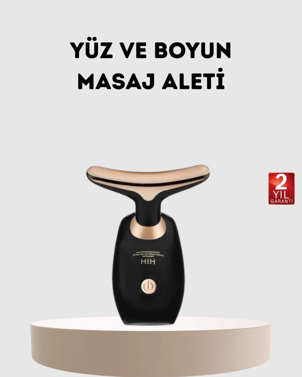 Yüz Ve Boyun İçin Cilt Sıkılaştırma Ve Kolajen Artırıcı Bakım Cihazı