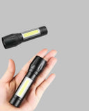 Profesyonel 4 Modlu Şarjlı El Feneri | 1300 Mah Batarya | Cree Led Teknolojisi - 4