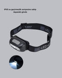 Gece Balıkçılığı İçin Ultra Parlak Şarjlı Kafa Lambası | 4 Işık Modu + Usb Şarj - 2