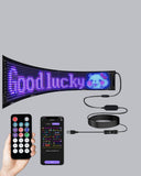 Rgb Led Panel – Çok Renkli, Kumandalı, Usb Bağlantılı Yazı Ve Gıf Gösterimli Akıllı Lamba - 2