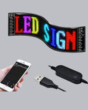 Rgb Led Panel – Çok Renkli, Kumandalı, Usb Bağlantılı Yazı Ve Gıf Gösterimli Akıllı Lamba - 4