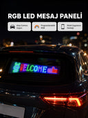 Rgb Led Panel – Mobil Uyumlu, Yazı Ve Gıf Destekli, Usb Bağlantılı Dekoratif Ekran - 1