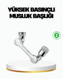 Üç Segmentli 1080 Derece Musluk Atı Esnek Döner Havalandırıcı Pratik Kullanım - 1