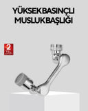 Döner Musluk Başlığı Çok Açılı Robotik Kol Su Tasarruflu - 1