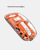 Kablosuz Çift Modlu Mouse – Bluetooth 5.0 + 2.4ghz - 4