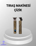 Şarjlı Kablosuz Tıraş Makinesi – 1800 Mah Batarya, Uzun Pil Ömrü, Profesyonel Sessiz Motor - 1