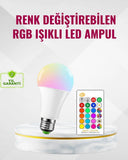 9 Watt Beyaz Işık Ve Renk Ayarlı Akıllı Led Ampul - 1