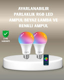 Rgbw Teknolojili Akıllı Led Ampul, Zamanlayıcılı - 1