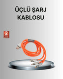 Dayanıklı Hızlı Şarj Kablosu – Esnek, Kırılmaz Ve Yüksek Hızlı Veri Aktarım Destekli - 1