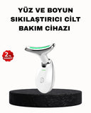 Ems Mikro Akım Yüz Ve Boyun Sıkılaştırıcı Cihaz 7000 Vpm Titreşim Isı Terapili - 1