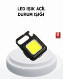 Mini 800 Lümen Led El Feneri – Usb Şarjlı, 3 Kademeli Işık, Şişe Açacaklı Taşınabilir Tasarım - 1