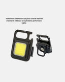Şarjlı Cob Led Anahtarlık Fener – 4 Modlu, Manyetik Ve Katlanabilir Standlı Yeni Nesil - 4