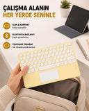 Kablosuz Bluetooth Klavye – Slim Taşınabilir Tasarım - 1