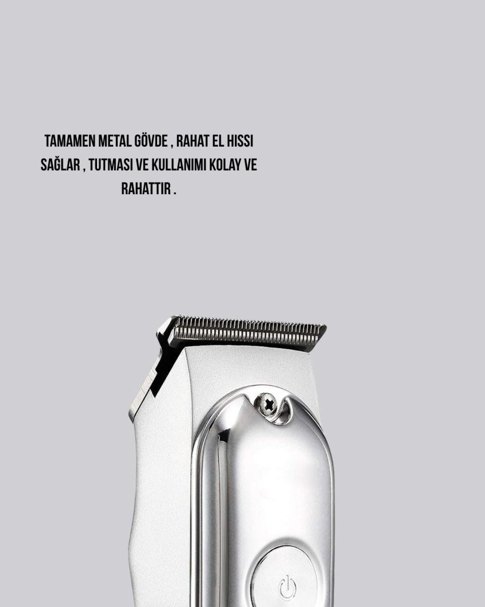 Saç Ve Sakal Kesme Makinesi – Şarjlı, Profesyonel Performans, Ayarlanabilir Uzunluk