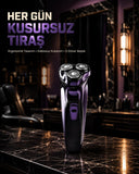 Kompakt Şarjlı Saç Sakal Tıraş Makinesi Kuru Kullanım Özellikli - 1