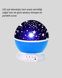 Çocuk Gece Lambası 6 Modlu Renkli Led Enerji Tasarruflu Masal Işığı - 2