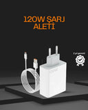 120 Watt Type C Şarj Başlığı Poco X3 X4 X5 Pro Uyumlu - 1