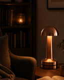 Dokunmatik Mantar Gece Lambası Bronz Led Masa Aydınlatması - 1