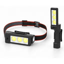 Gs-225 3 Led Usb Şarjlı Çok Fonksiyonlu Kafa Feneri - 1