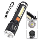 Gold Orion Km-102 4 Modlu Tip-c Şarjlı Zoomlu Taktikal El Feneri - 2