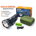 Gold Orion Or-t40 100w 5000 Lümen Led Şarjlı El Feneri - 2