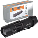 Pc-11 Mini El Feneri Sadece 1 Kalem Pil İle Çalışır Cree Q5 Led Teknolojisi, 100m Menzil Ve Zoom Özelliği. Kompakt, Güçlü Ve Ultra Ekonomik. - 1
