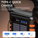 Ws-4343 Çok Fonksiyonlu Powerbanklı Solar Şarjlı Kamp Lambası - 4