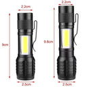 Ws-5454 Cob Led Usb Şarjlı Mini El Feneri - 2