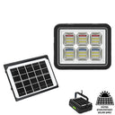Ws-5570 150 Watt Güneş Enerjili Solar Kamp Feneri Projektör - 1