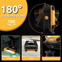 Ws-582 Powerbank Özellikli Tripod Bağlantılı Mıknatıslı 3500 Lümen Usb Şarjlı Çalışma Feneri - 2