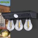 Fithome Yt-819 3 Watt Suya Dayanıklı Hareket Sensörlü Solar Led Lamba - 4