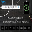Vtn Bp-01 Wifi Yüksek Akım Korumalı Hızlı Şarj Özellikli Akıllı Priz - 4
