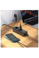 67w Hızlı Şarjlı Akıllı Çoklu Priz – 2000w Güç, 2 Usb-c + 2 Usb-a Çıkışlı, Telefon & Laptop Uyumlu - 3