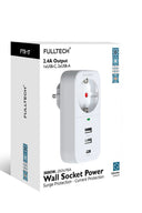 Vothoon 2.4a Çıkışlı 2xusb 1xtype-c Tekli Priz Ftr-17 - 2