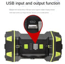 F.b.ı F-262 Yeni Güçlü Çift Taraflı Taşınabilir Spot Ve Işıldak Usb Powerbank Şarjlı Fener - 3