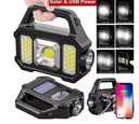 Polizei P-880a Solar Powerbanklı Şarjlı Taşınabilir Güçlü Fener - 1
