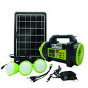Wıson Ws-5683 Şarjlı 30w Solar Şarjlı Ev Aydınlatma Seti Radyo Ve Fan Powebank - 1