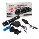 Zoomlu Şarjlı El Feneri En Uygun Fiyata Wt-038 - 1