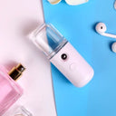 Şarjlı Mini Yüz Nemlendirici Dezenfektan Cihazı Mist Sprayer - 2