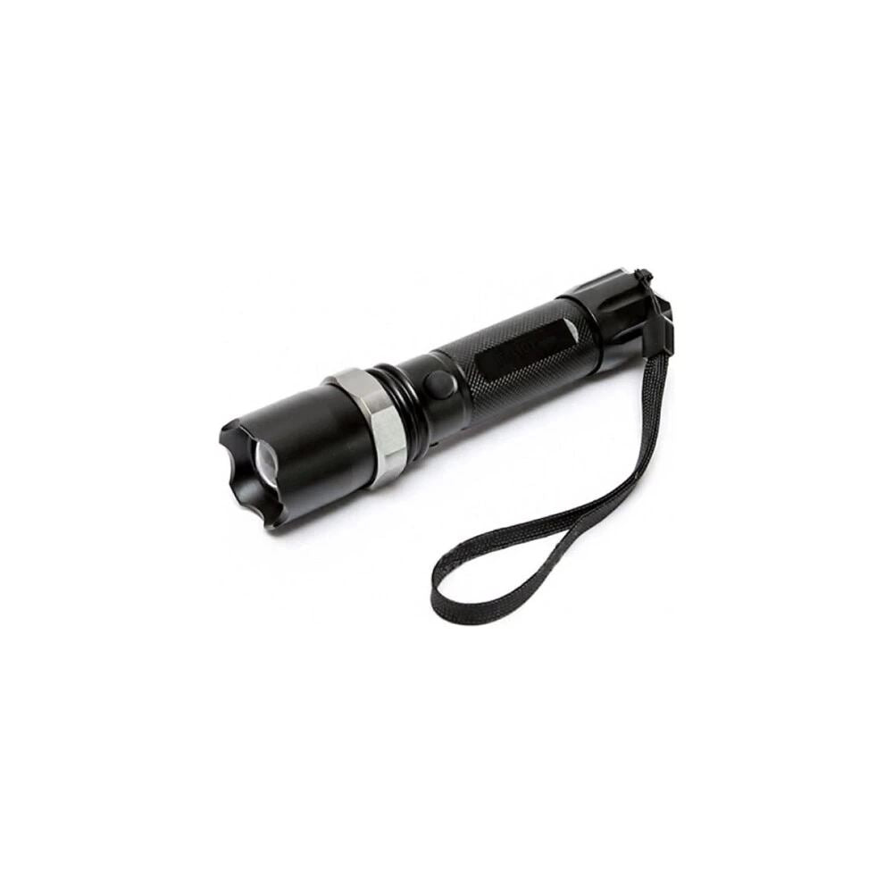 Km-110 Profesyonel Şarjlı El Feneri Ledli+flashlight+zoom Özellikli Atlı 6 Parça Full Set