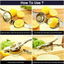 Paslanmaz Çelik Limon Sıkacağı - 3