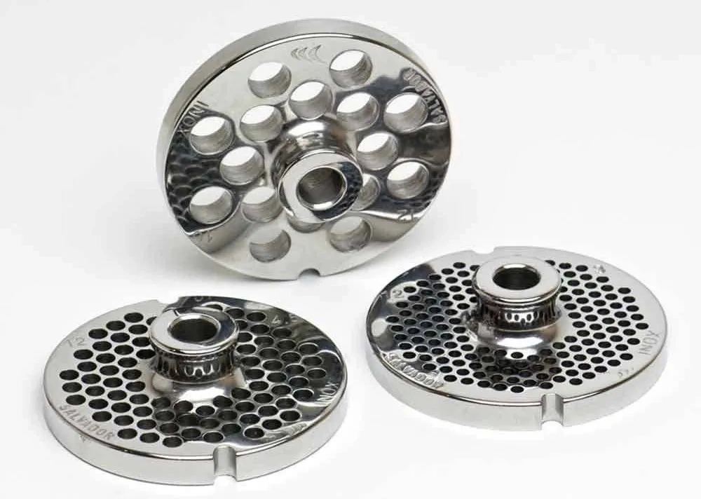 İnox Paslanmaz Kıyma Makinesi Aynası, Ağızı 12 No - 4 Mm