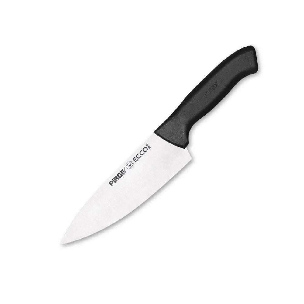 38159 Ecco Şef Bıçağı 16 Cm - Siyah