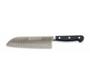 61950 - Sıcak Dövme Oluklu Santoku Şef Bıçağı 18 Cm - 1
