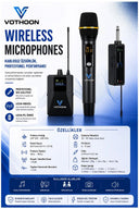 Wireless Mikrofon Sistemi Uhf Kablosuz El Mikrofonu Profesyonel Ses Performansı 50 Mt Menzil - 1